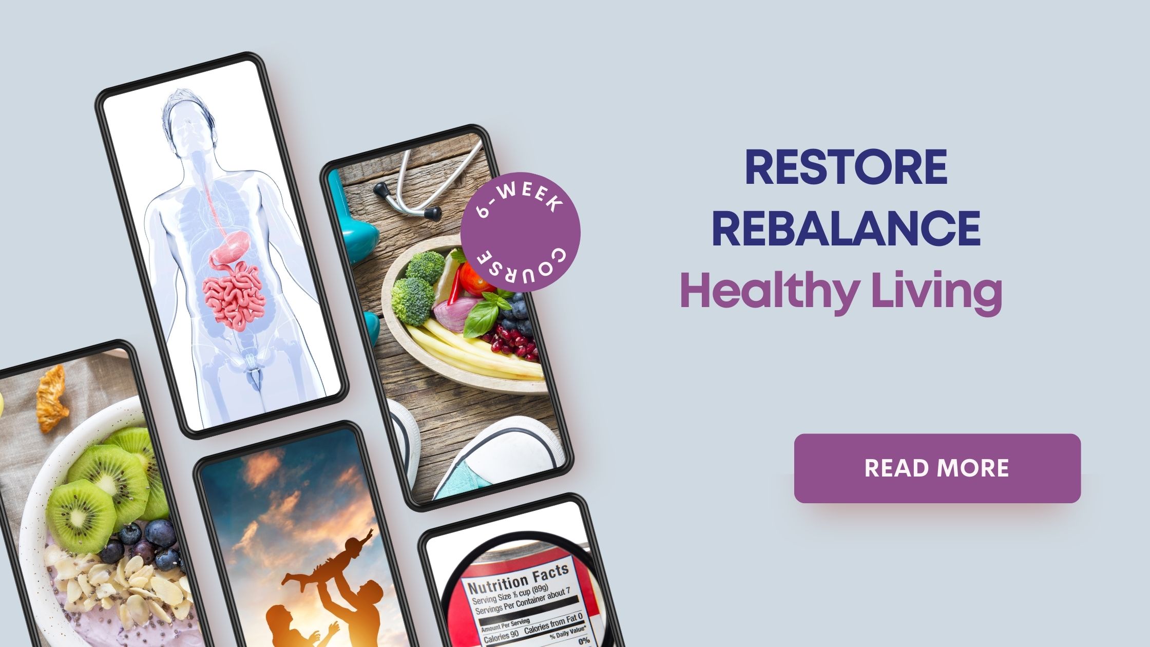 Restore Rebalance 6-week Healthy Living course